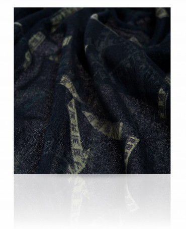 Палантин Женский W-TAPE/BLACK